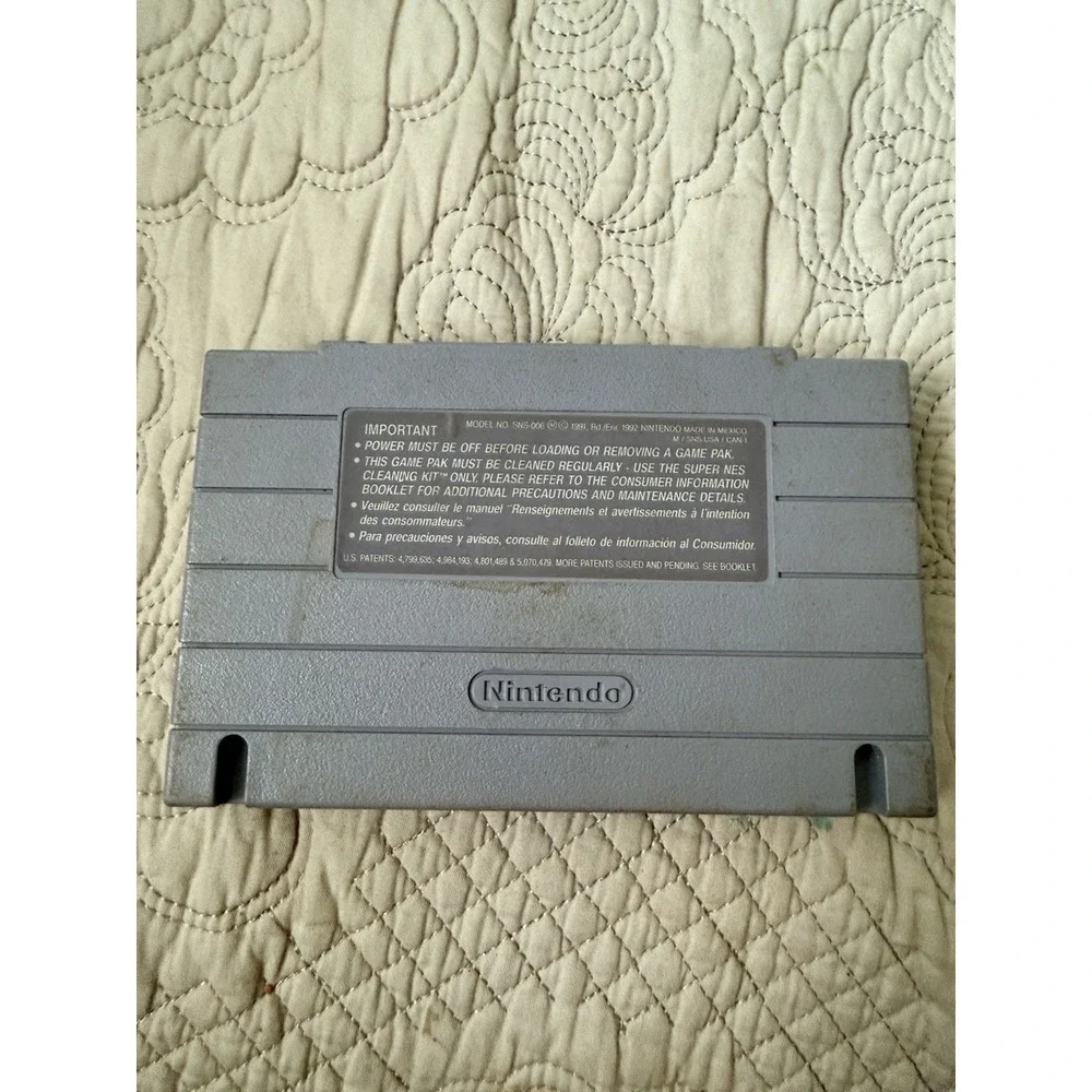 SimCity – Super Nintendo SNES – Authentic – Good Condition
